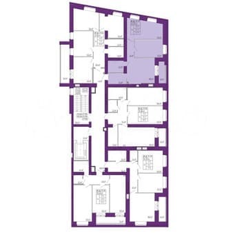Продажа двухкомнатной квартиры, 64 м², этаж 8 из 11. Фото 3